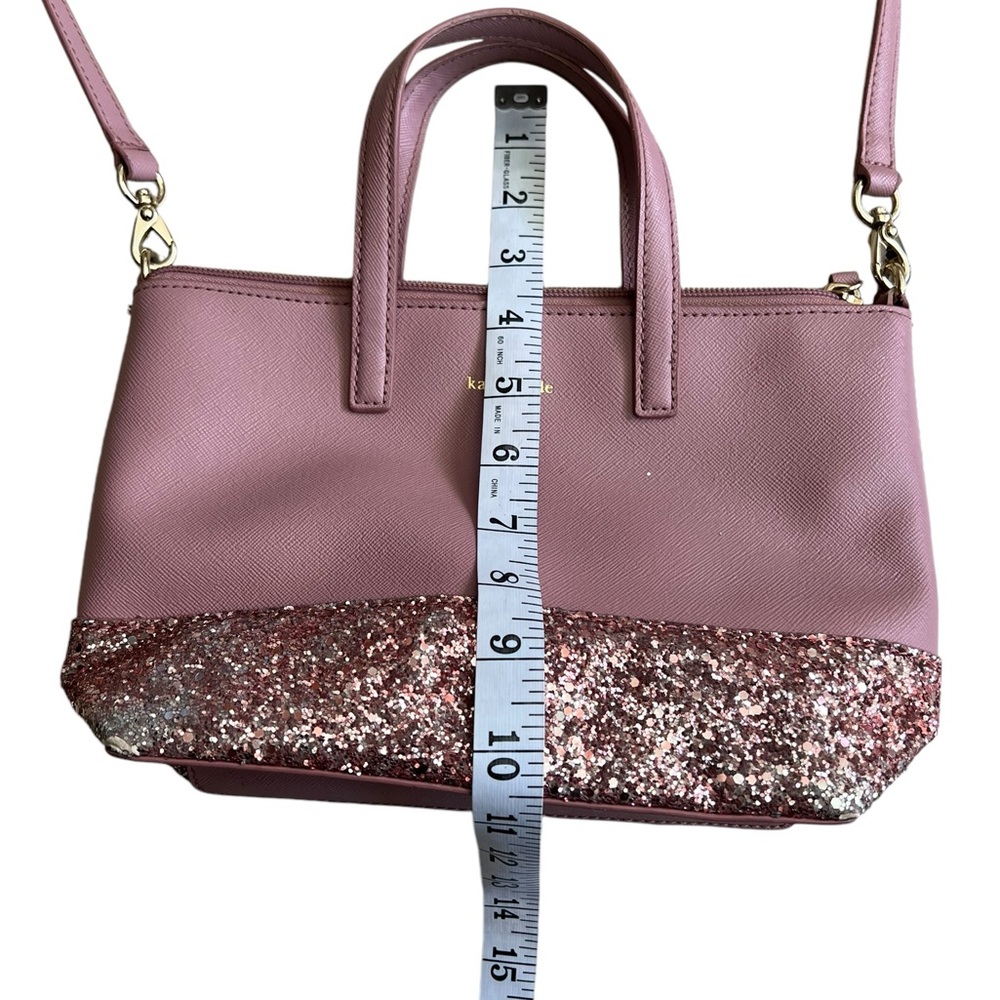 Kate Spade Greta Court Glitter Crossbody Bag FLAWED *READ* - Picture 10 of 12
